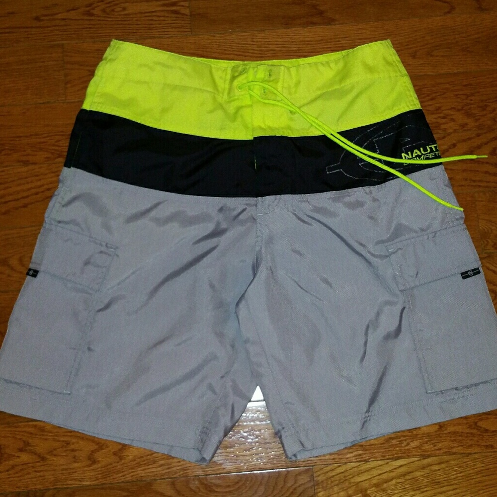 NAUTICA COMPETITION MENS Swim Trunks Size 32W